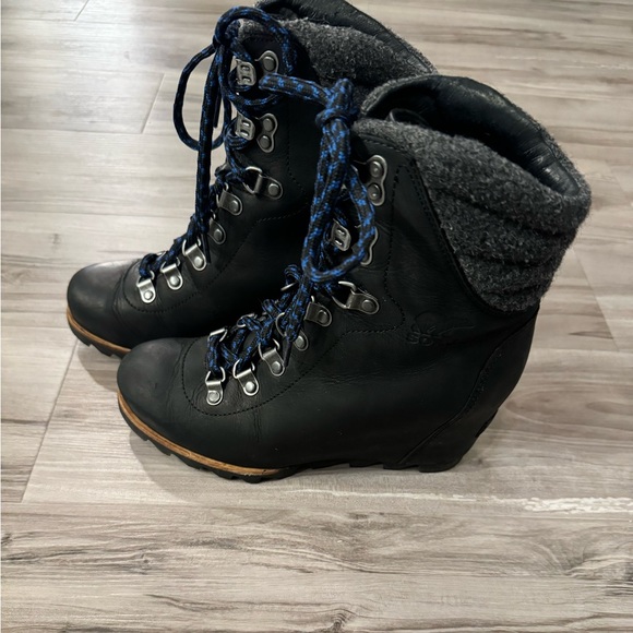 Sorel Conquest Wedge Ankle Boots 6.5 - Picture 3 of 14
